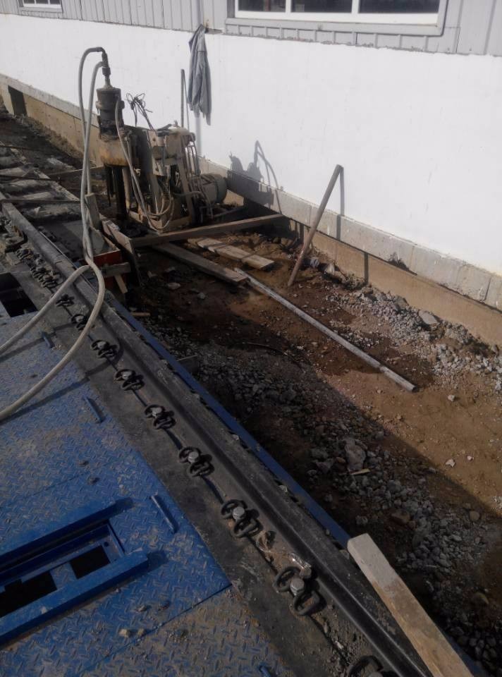 河口注浆治理铁路高路基沉陷病害